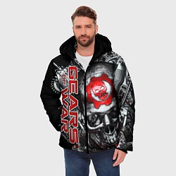 Куртка зимняя мужская Gears of War Gears 5, цвет: 3D-черный — фото 2