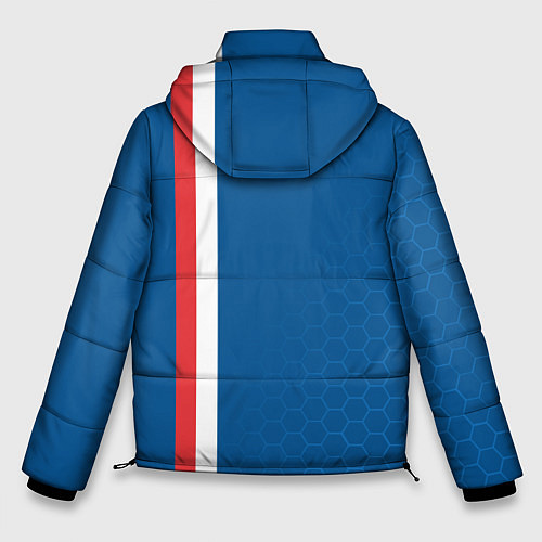 Мужская зимняя куртка PSG SPORT STRIPES UNIFORM / 3D-Красный – фото 2