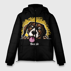 Куртка зимняя мужская Бигль Beagle, цвет: 3D-черный
