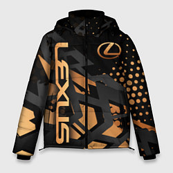 Куртка зимняя мужская Lexus Лексус, цвет: 3D-черный