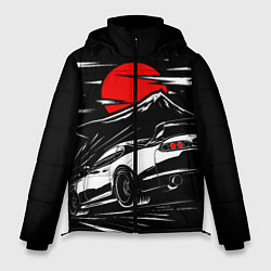 Мужская зимняя куртка Toyota Supra: Red Moon