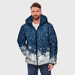Куртка зимняя мужская Snow, цвет: 3D-черный — фото 2