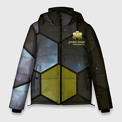 Куртка зимняя мужская JWST space cell theme, цвет: 3D-черный