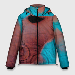 Куртка зимняя мужская Meddle - Pink Floyd, цвет: 3D-черный