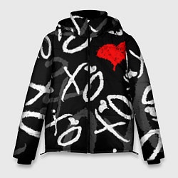 Куртка зимняя мужская The Weeknd - XO, цвет: 3D-черный