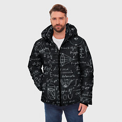 Куртка зимняя мужская РАЗНЫЕ ФОРМУЛЫ НАУКА, цвет: 3D-черный — фото 2
