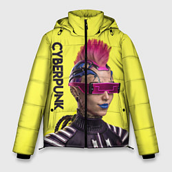 Мужская зимняя куртка Cyberpunk Панк