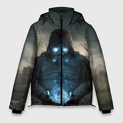 Куртка зимняя мужская Сталкер2 Одиночка, цвет: 3D-черный