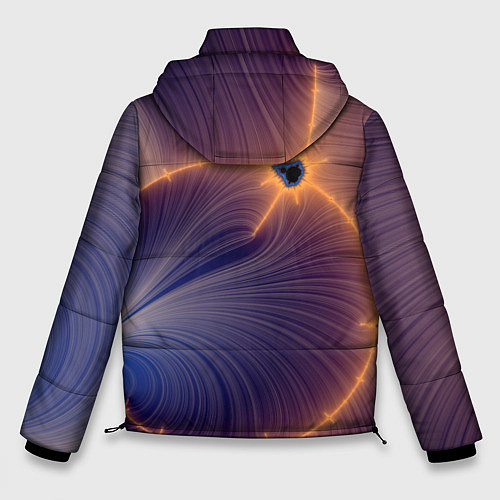 Мужская зимняя куртка Black Hole Tribute design / 3D-Черный – фото 2