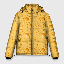 Куртка зимняя мужская Сыр Cheese, цвет: 3D-светло-серый