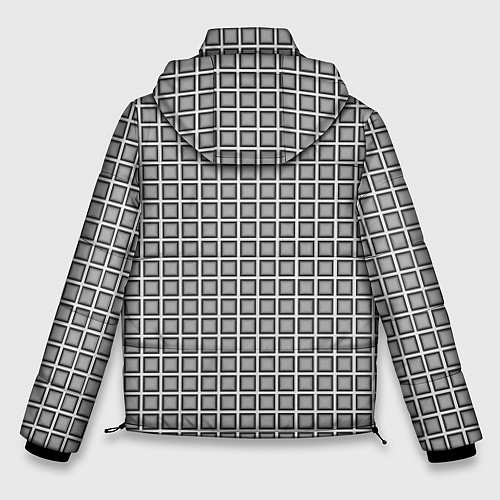 Мужская зимняя куртка Коллекция Journey Клетка 2 119-9-7-f1 Дополнение к / 3D-Черный – фото 2
