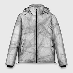 Куртка зимняя мужская Коллекция Get inspired! Абстракция 528-345-Gi-fl44, цвет: 3D-светло-серый