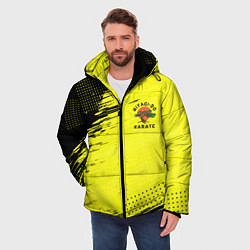 Куртка зимняя мужская Кобра Кай Каратэ, цвет: 3D-красный — фото 2