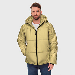 Куртка зимняя мужская Золотая абстракция, цвет: 3D-светло-серый — фото 2