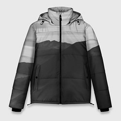 Куртка зимняя мужская ТЕМНЫЕ ГОРЫ, цвет: 3D-светло-серый