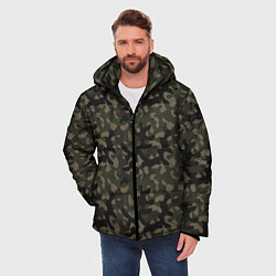 Куртка зимняя мужская Лесной Охотничий Камуфляж, цвет: 3D-светло-серый — фото 2