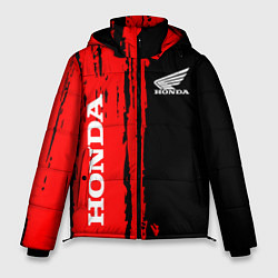 Куртка зимняя мужская Honda марка авто, цвет: 3D-красный