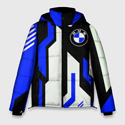 Куртка зимняя мужская БМВ BMW AUTO, цвет: 3D-черный