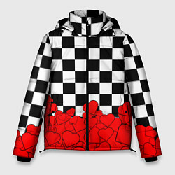 Куртка зимняя мужская Отличная партия на любовь, цвет: 3D-светло-серый