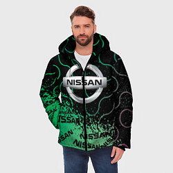 Куртка зимняя мужская NISSAN Супер класса, цвет: 3D-светло-серый — фото 2