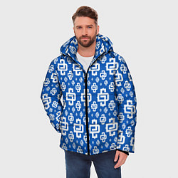 Куртка зимняя мужская Blue Pattern Dope Camo Dope Street Market, цвет: 3D-черный — фото 2