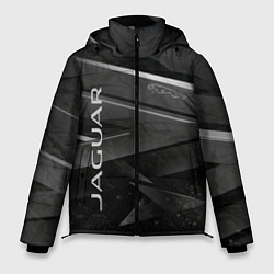 Куртка зимняя мужская JAGUR ЯГУАР абстракция, цвет: 3D-светло-серый