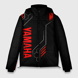 Куртка зимняя мужская YAMAHA - ТЕХНОЛОГИИ КРАСНЫЙ, цвет: 3D-черный