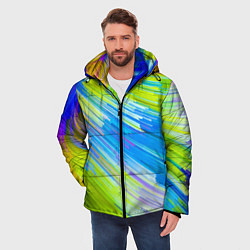 Куртка зимняя мужская Color vanguard pattern Raster, цвет: 3D-светло-серый — фото 2