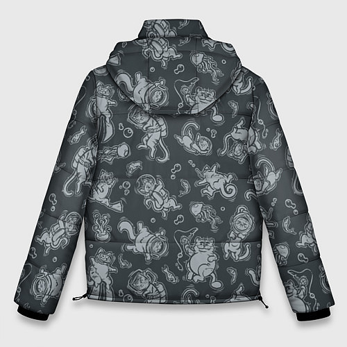 Мужская зимняя куртка Морские Котики: Черный / 3D-Черный – фото 2