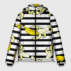 Куртка зимняя мужская Banana pattern Summer, цвет: 3D-красный