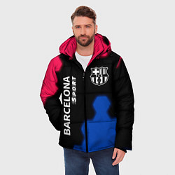 Куртка зимняя мужская BARCELONA Sport - Графика, цвет: 3D-черный — фото 2