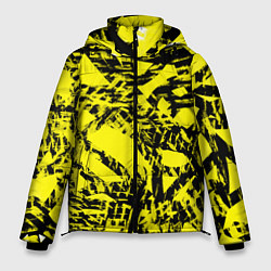 Куртка зимняя мужская Censored Дополнение Коллекция Get inspired! Fl-182, цвет: 3D-черный