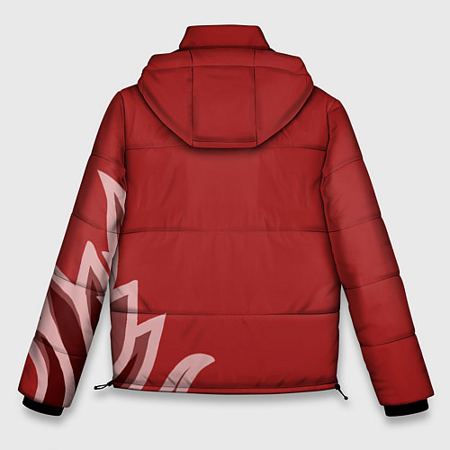 Мужская зимняя куртка Огонь Томы / 3D-Черный – фото 2