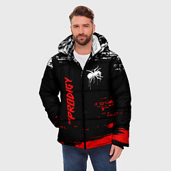 Куртка зимняя мужская The prodigy : дарование, цвет: 3D-черный — фото 2