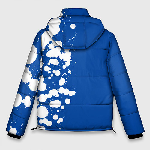 Мужская зимняя куртка DAEWOO GM Брызги По вертикали / 3D-Черный – фото 2
