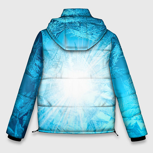 Мужская зимняя куртка IN COLD logo with blue ice / 3D-Красный – фото 2