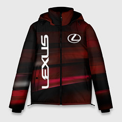 Мужская зимняя куртка Lexus - абстракция