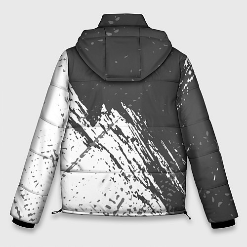 Мужская зимняя куртка Lexus - sport / 3D-Черный – фото 2