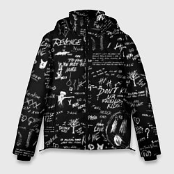 Куртка зимняя мужская XXXTENTACION LOGOBOMBING, цвет: 3D-черный