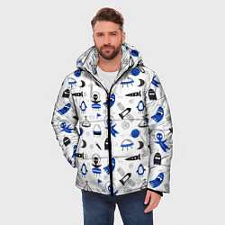 Куртка зимняя мужская UNIDENTIFIED FLYINGS, цвет: 3D-светло-серый — фото 2