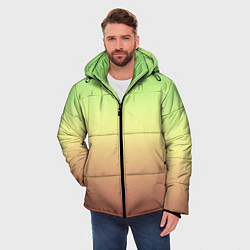 Куртка зимняя мужская Градиент Фисташки Gradient, цвет: 3D-красный — фото 2