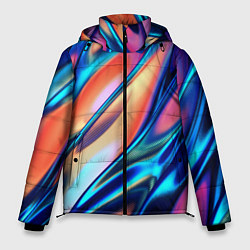 Куртка зимняя мужская Colorful flow, цвет: 3D-светло-серый