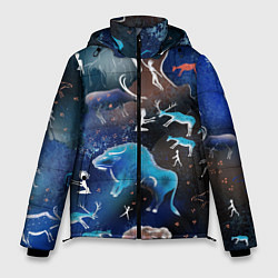 Мужская зимняя куртка Альтернативная Альтамира синяя