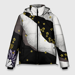 Куртка зимняя мужская JAPAN PATTERN, цвет: 3D-черный