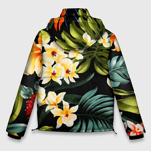 Мужская зимняя куртка Vanguard floral composition Summer / 3D-Черный – фото 2