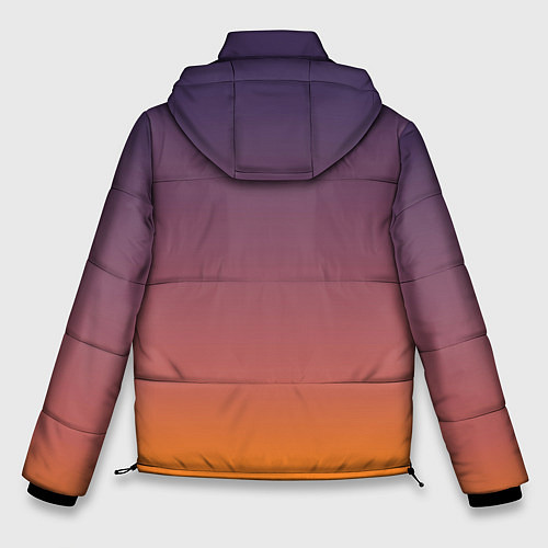 Мужская зимняя куртка Sunset Gradient / 3D-Черный – фото 2