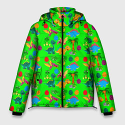 Куртка зимняя мужская JURASSIC PERIOD, цвет: 3D-светло-серый