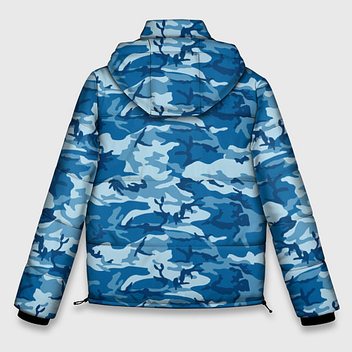 Мужская зимняя куртка Камуфляж морской / 3D-Красный – фото 2