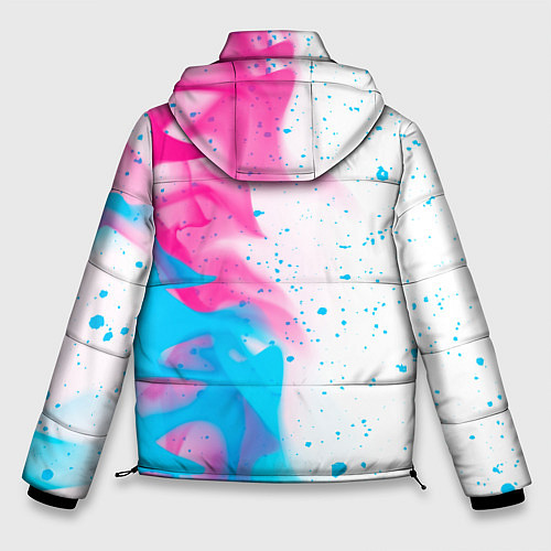 Мужская зимняя куртка Sally Face Neon Gradient / 3D-Черный – фото 2