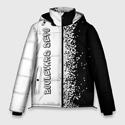 Куртка зимняя мужская Рэпер Boulevard Depo в стиле граффити, цвет: 3D-черный